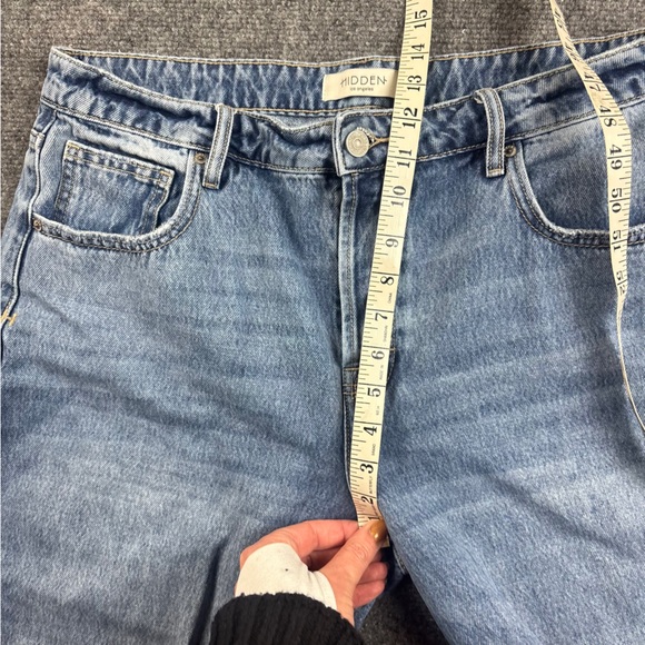 HIDDEN Women’s Denim Sammie High-Rise Barrel Jean Size: 29 - Picture 3 of 7